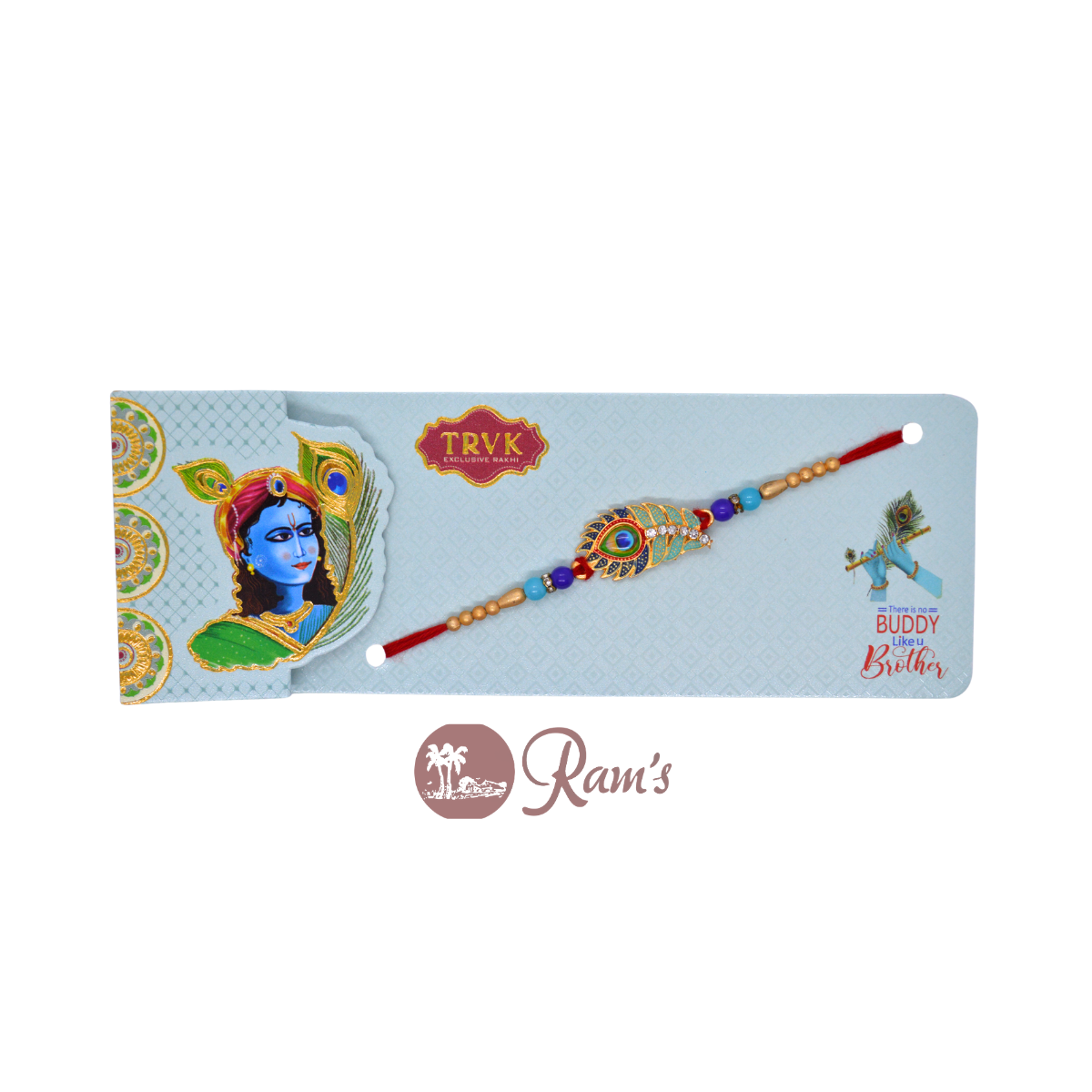 Spirituele Pauwenveer Rakhi