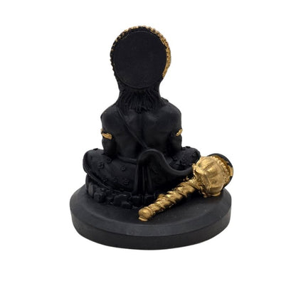 Hanuman Murti Zwart Goud - Mediterend