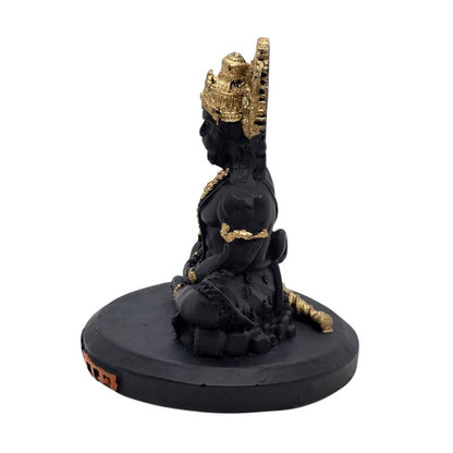 Hanuman Murti Zwart Goud - Mediterend