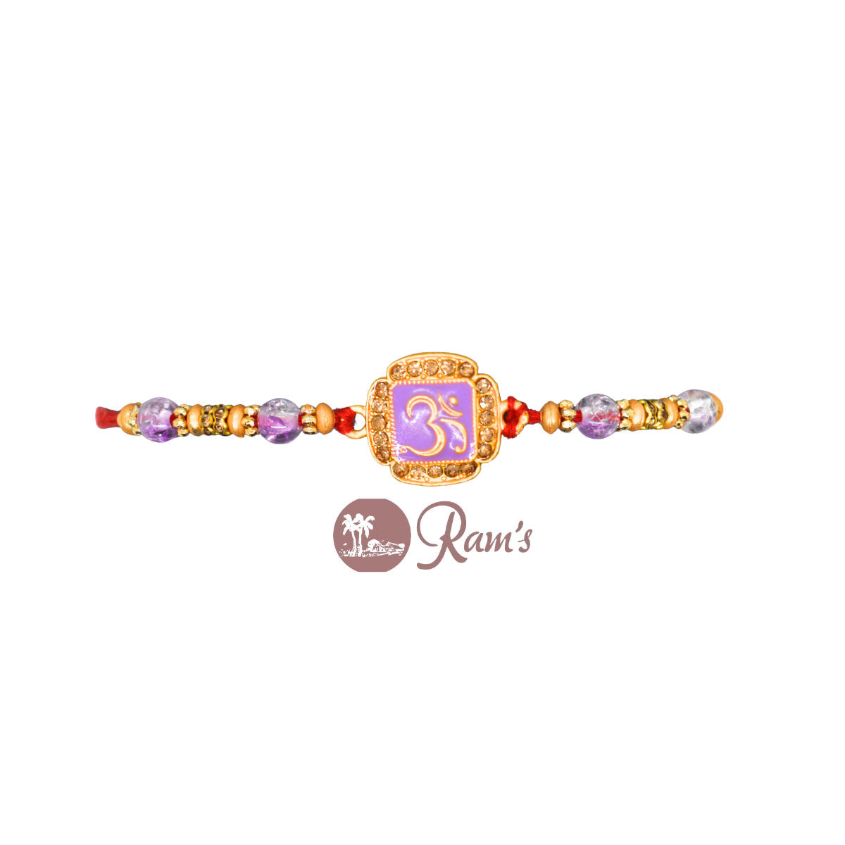 Spirituele Paarse Aum Rakhi