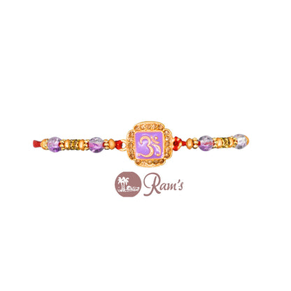 Spirituele Paarse Aum Rakhi