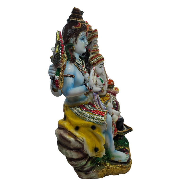 Shiv Parivar Murti - Grote Uitvoering